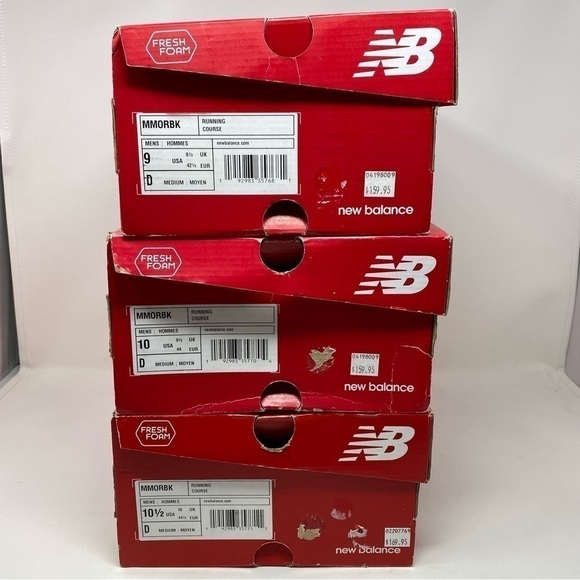 NEW BALANCE Men’s ATHLETIC SHOES FRESH FOAM MORE RUN - MMORBK main image 4